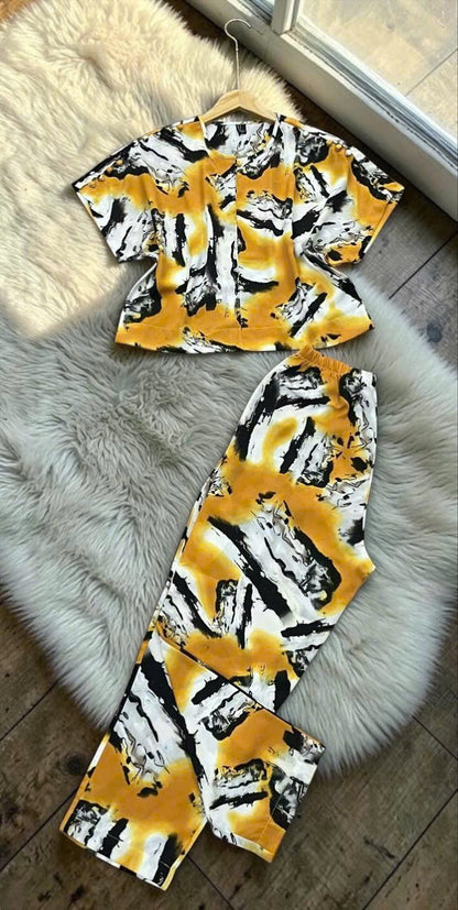 L27->32 - Set Đồ Bộ Lụa Mango | Kèm Quần