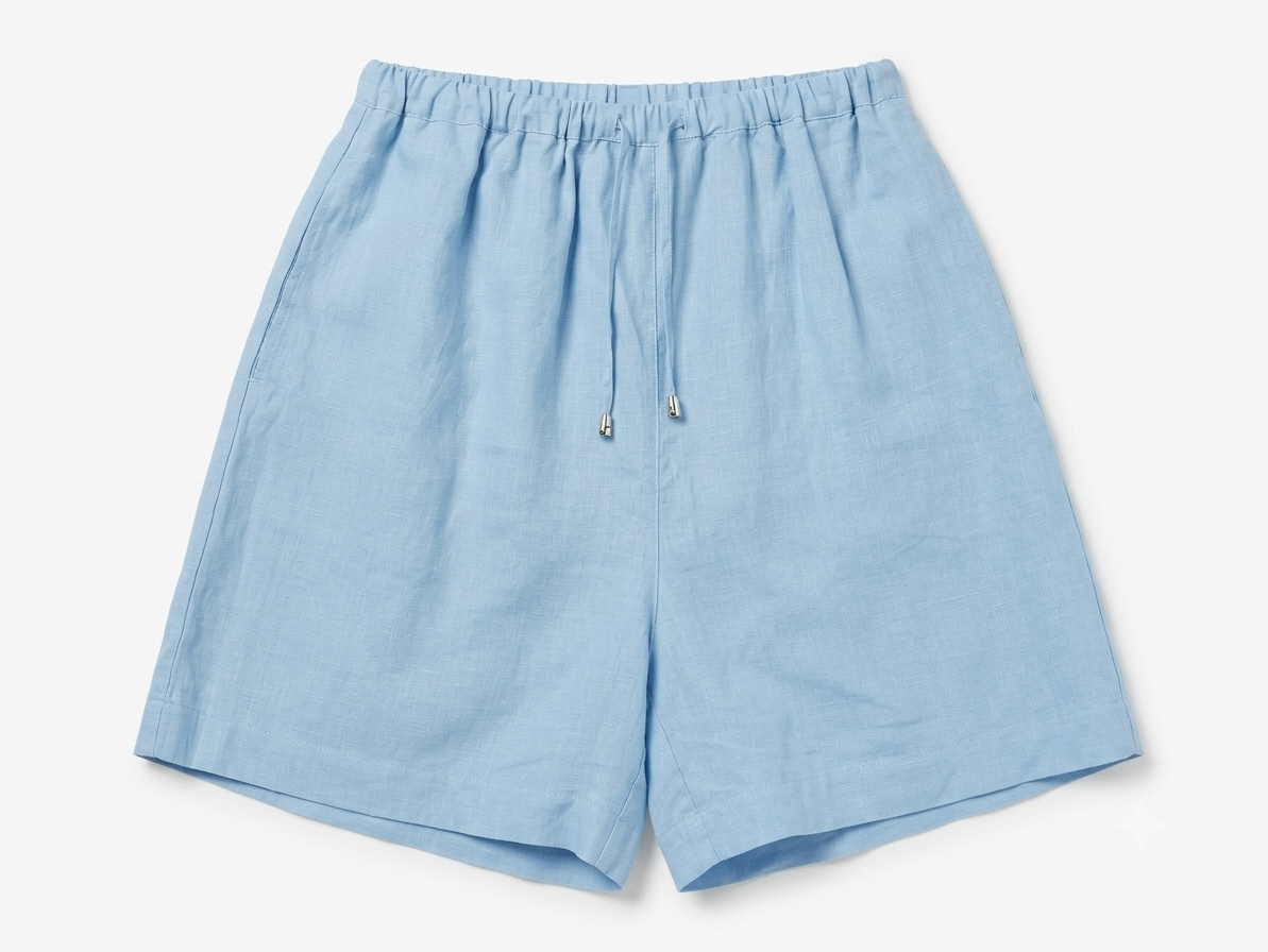 L108->L111 - 100% Linen Short Pants