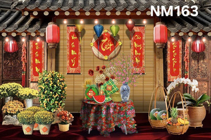 NM163 - Tet Backdrop (Phông Nền Tết 2026)