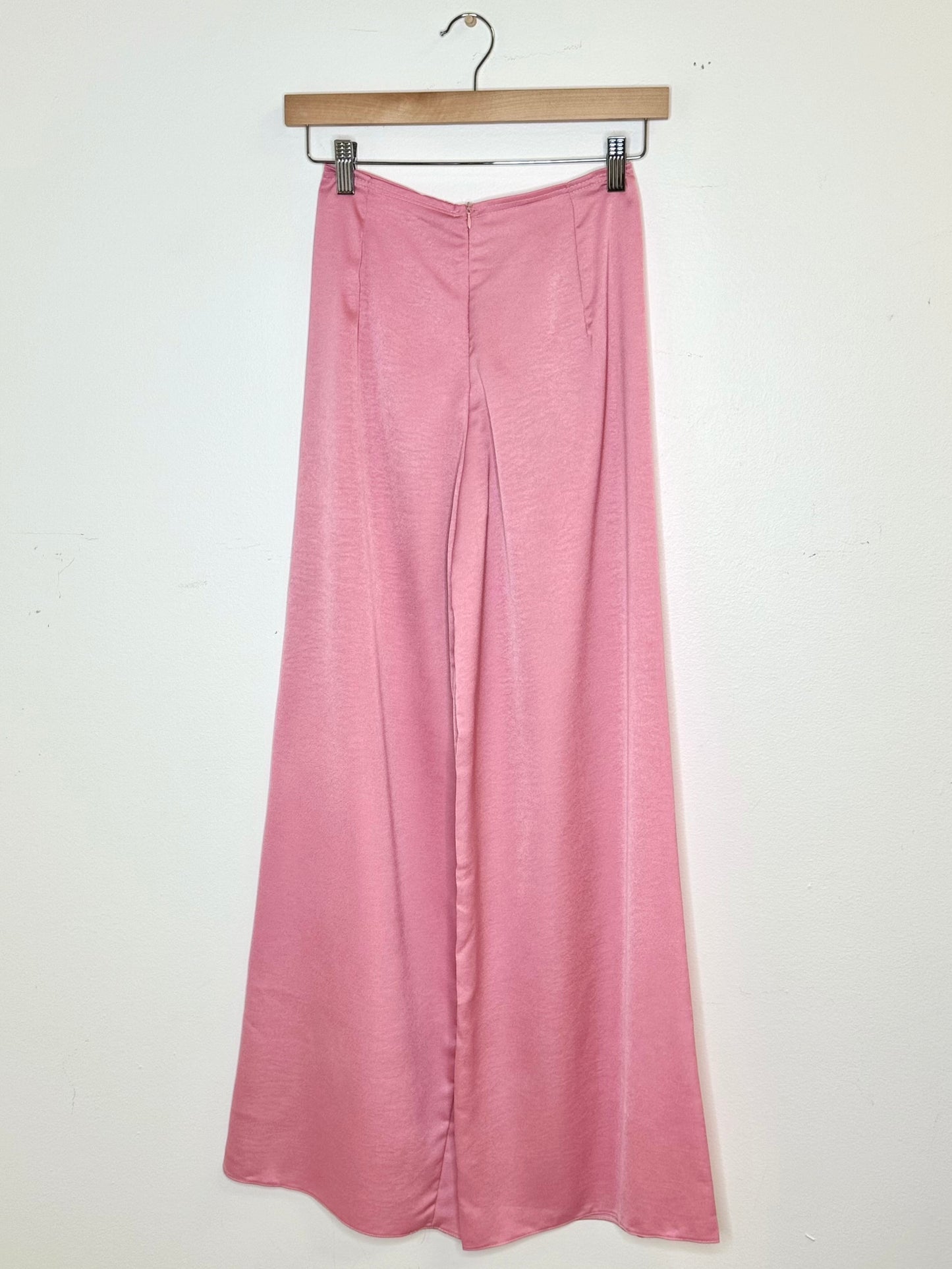 R10 - Regular Pants Tây Thi Silk Pink (quần ống thường Tây Thi Hồng). Final sale (no return/exchange)