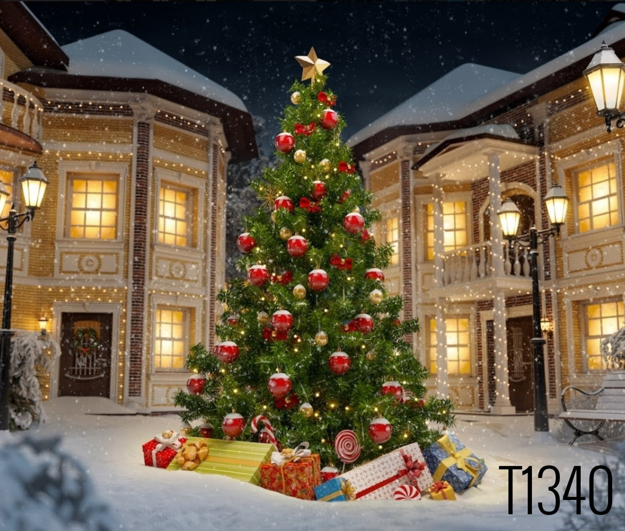 T1340 - Christmas Backdrop (Phông nền Giáng Sinh)❗️PRE-ORDER❗️