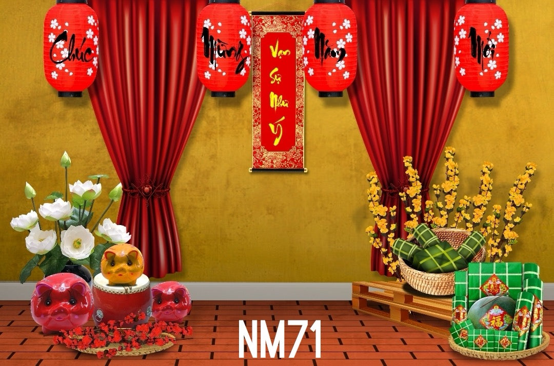 NM71 - Tet Backdrop 2024 (Phông Nền Tết 2024)