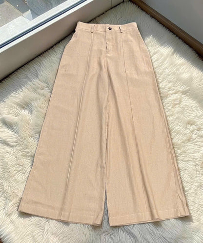 L33->38 - Blend Linen Trousers