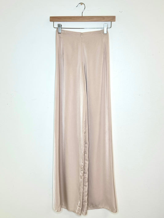 R14 - Regular Pants Ngọc Trai Silk Nude (quần ống thường Ngọc Trai)