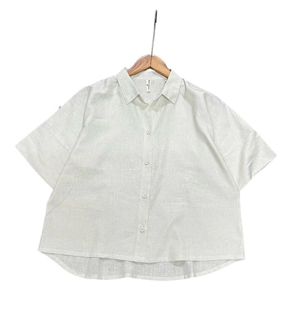 L70->L76 - Linen Shirt Short Sleeves