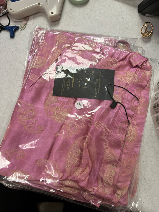 R3 - Regular Pants Tơ Tằm Nha Xá Hồng (Quần ống xéo)