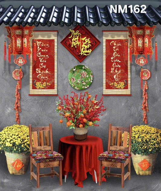 NM162 - Tet Backdrop (Phông Nền Tết 2026)