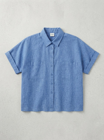 L171->173 - 100% Linen Short Sleeves