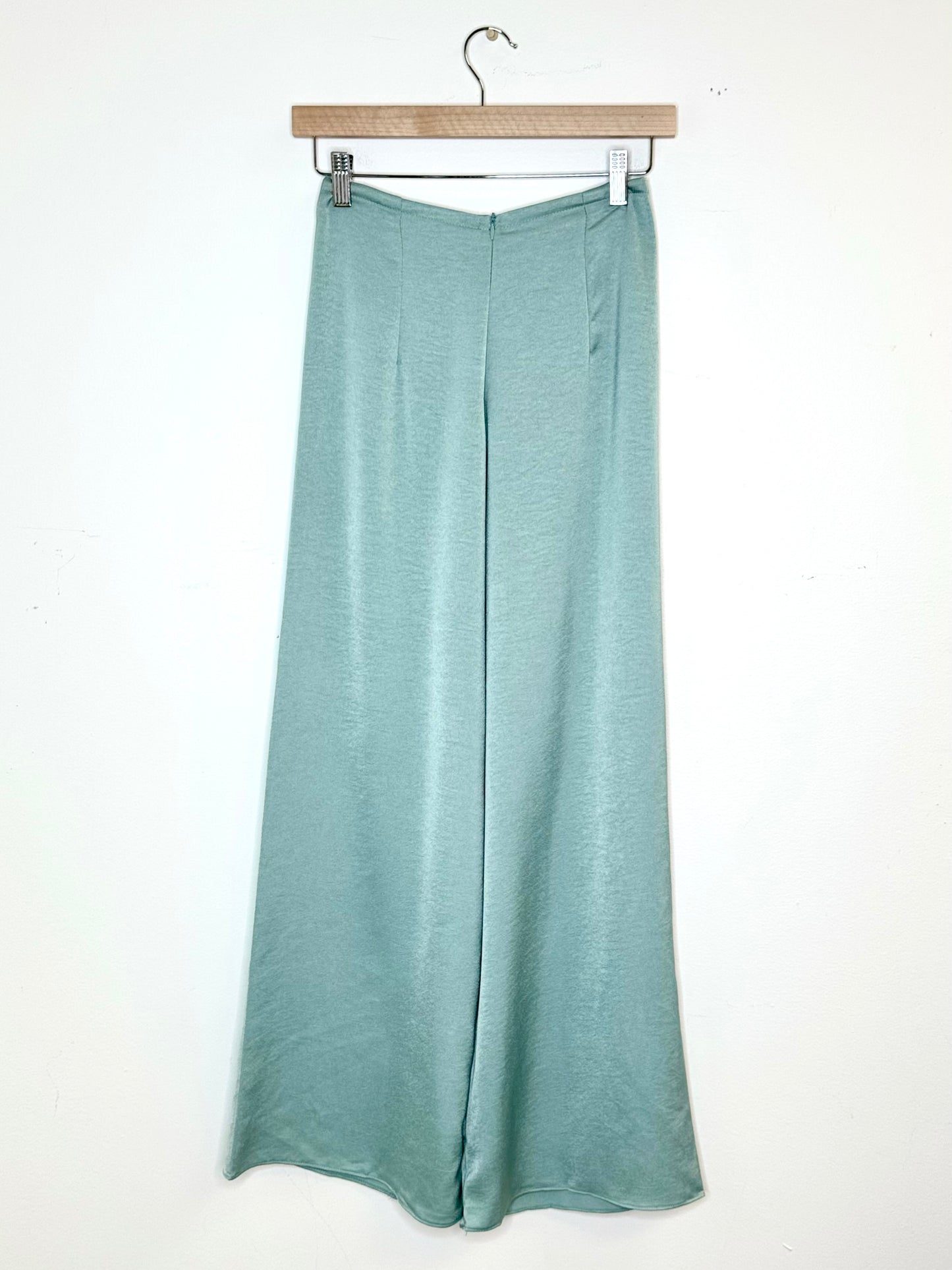 R18 - Regular Pants Tây Thi Silk Stone Blue (quần bóng ống thường Tây Thi)