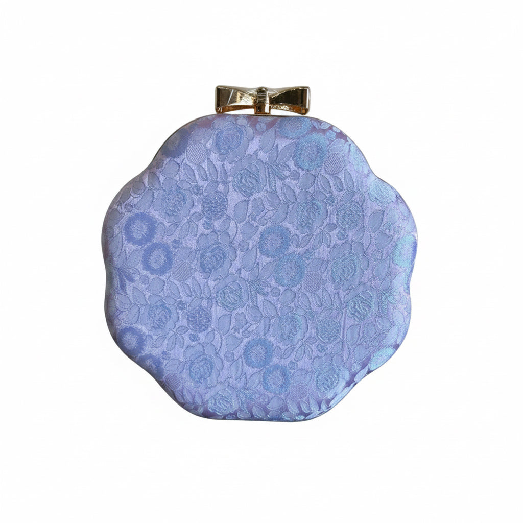 T19 - Handmade Bag Nha Xá Silk Pastel Purple