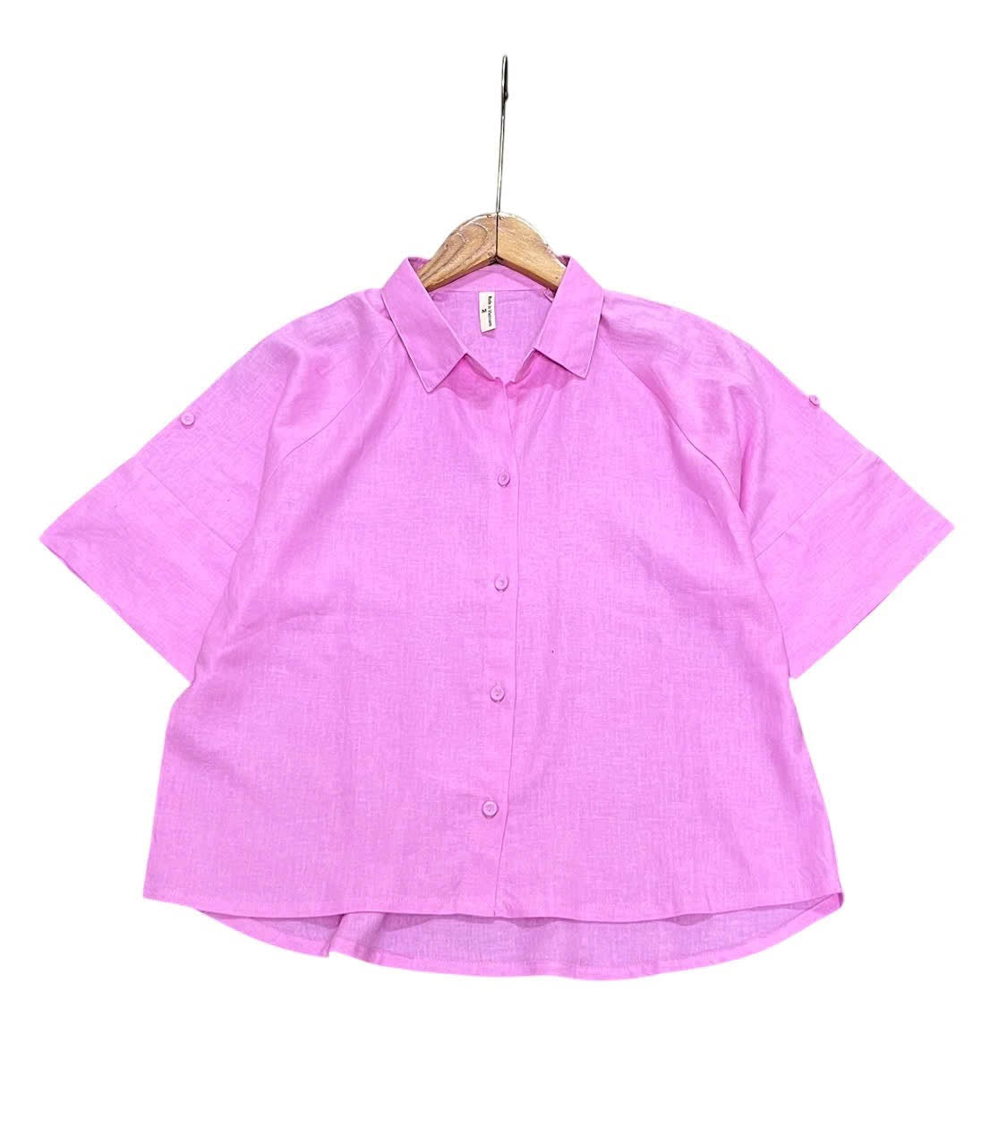 L70->L76 - Linen Shirt Short Sleeves