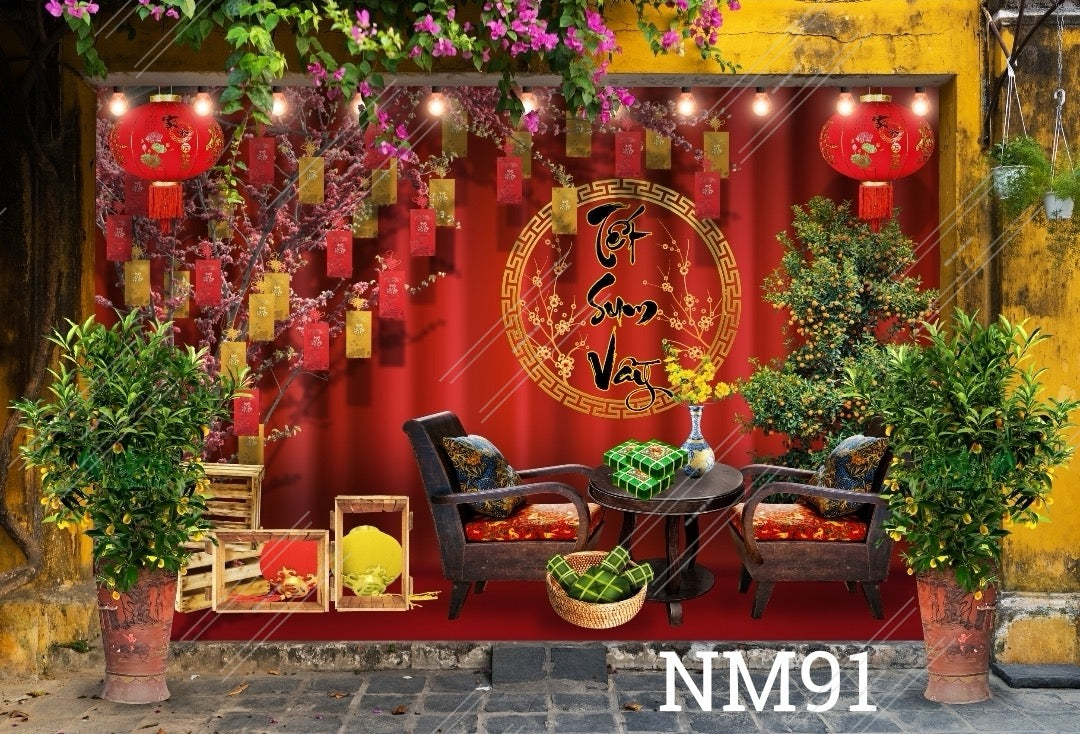NM91 - Tet Backdrop 2024 (Phông Nền Tết 2024)