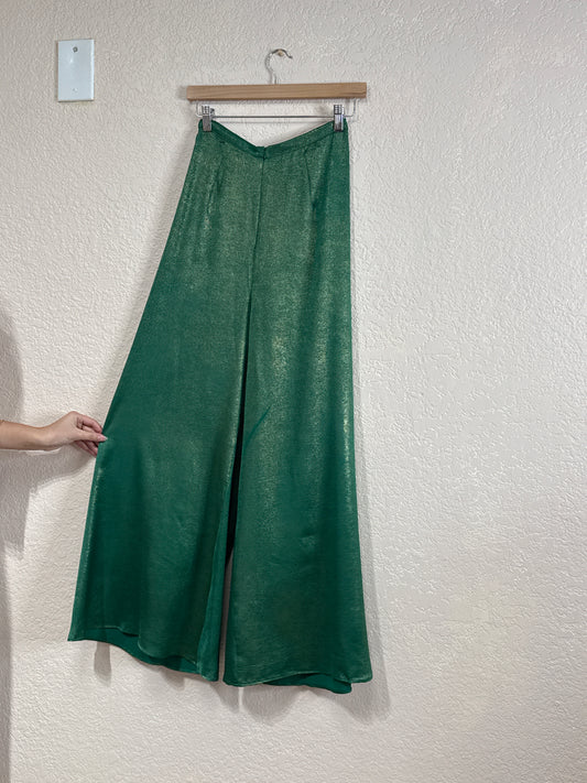R43 - Regular Pants Nhũ Thạch Anh Green