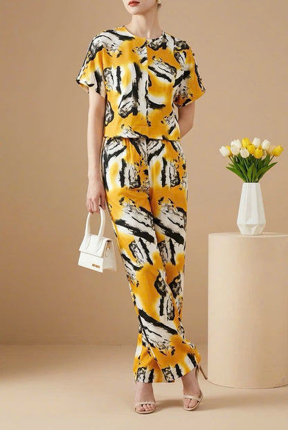 L27->32 - Set Đồ Bộ Lụa Mango | Kèm Quần