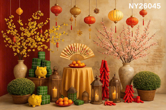 NY26045 - Tet Backdrop (Phông Nền Tết 2026)