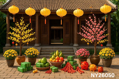 NY26050 - Tet Backdrop (Phông Nền Tết 2026)
