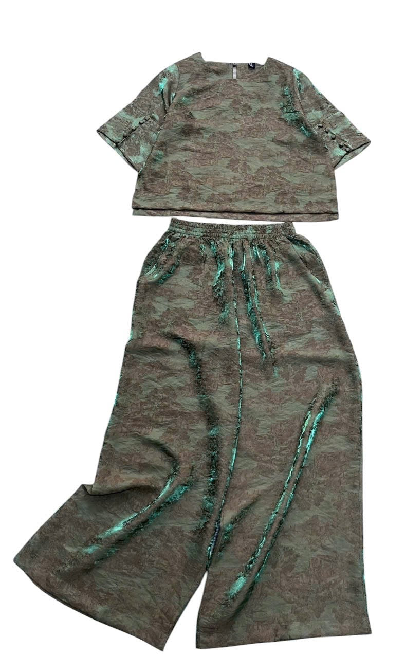 B27->34 - Set Pháp Phục Tencel Nút Tay | Kèm Quần
