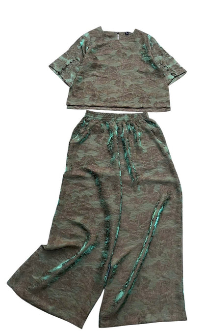 B27->34 - Set Pháp Phục Tencel Nút Tay | Kèm Quần