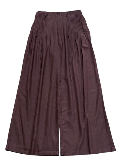 L28->49 - Quần Linen Blend Xếp Ly