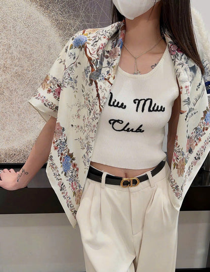 Square Silk Scarf 90x90cm