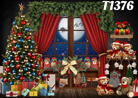 T1376 - Christmas Backdrop (Phông nền Giáng Sinh)❗️PRE-ORDER❗️