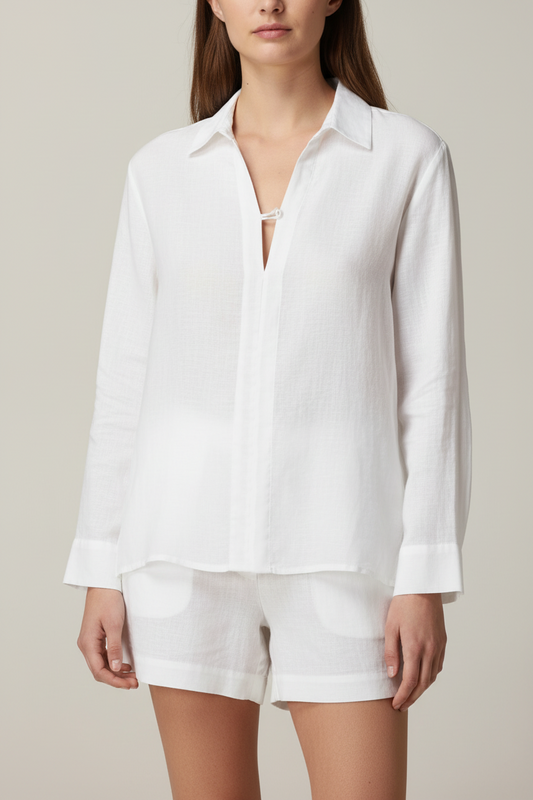 L80->102 - 100% Linen Shirt