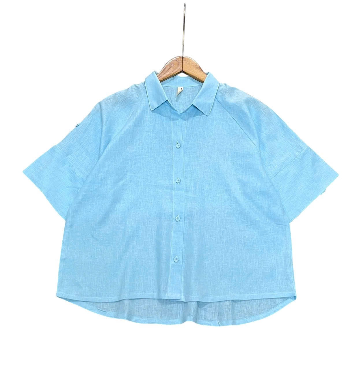 L70->L76 - Linen Shirt Short Sleeves