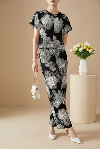 L27->32 - Set Đồ Bộ Lụa Mango | Kèm Quần