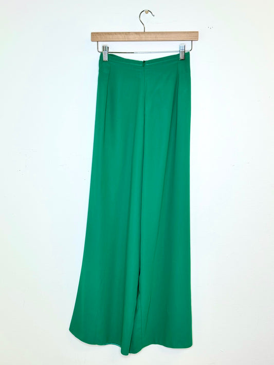 R13 - Regular Pants Mỹ Silk Pine Green (quần không bóng ống thường Tây Thi)