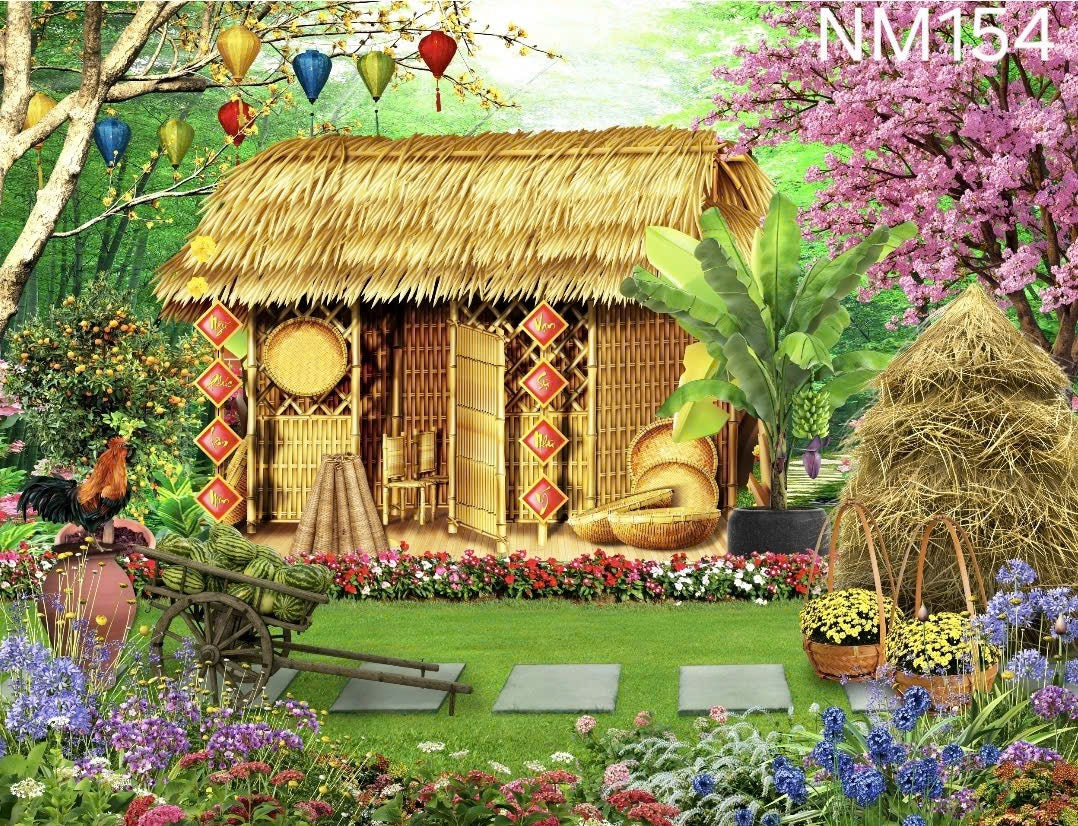 NM154 - Tet Backdrop (Phông Nền Tết 2026)