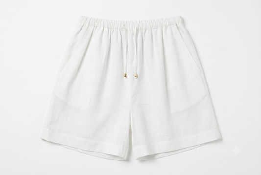 L108->L111 - 100% Linen Short Pants