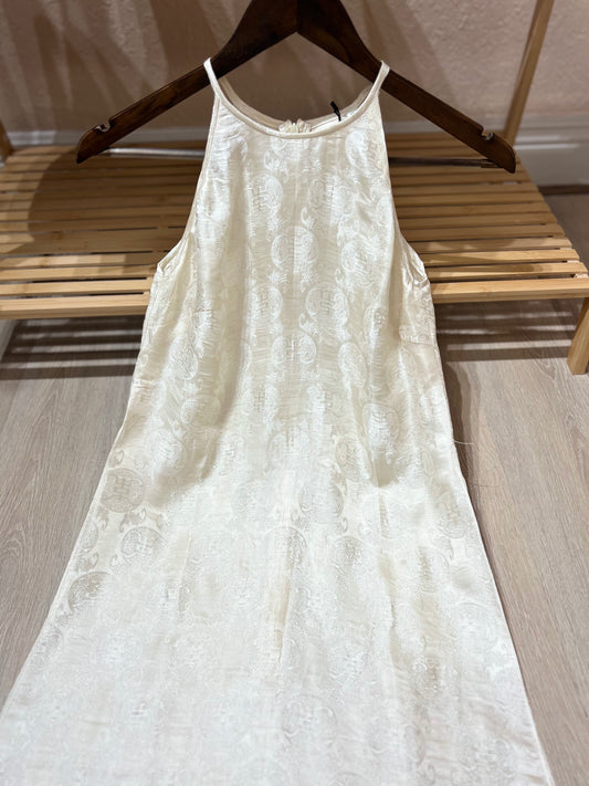 A01 - Áo Dài Yếm Tơ Tằm Nha Xá Thọ Dơi Cổ | Áo only