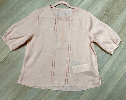 L08 - Áo Linen Tơ