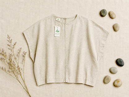 L31->37 - Áo Linen Châu Âu Cánh Dơi