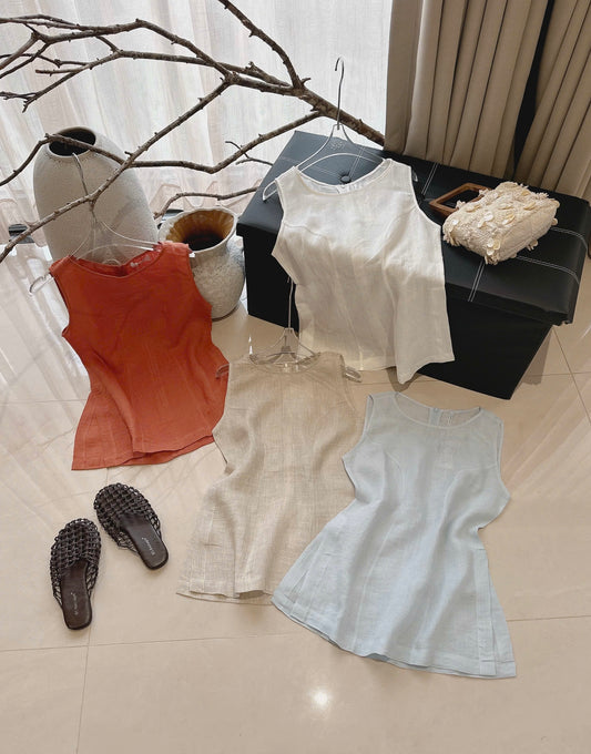 L65->70 - Áo Linen Pháp
