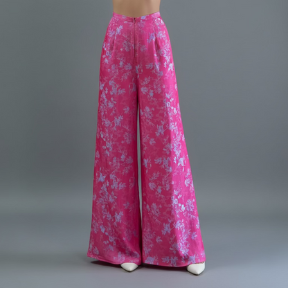 R5 - Regular Pants Gấm Pink/Blue