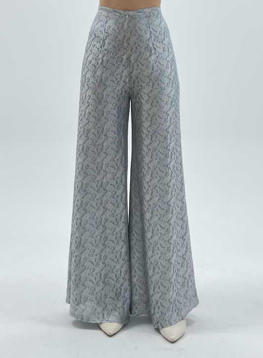 R22 - Flared Pants Nha Xá Silk | Quần Ống Xéo