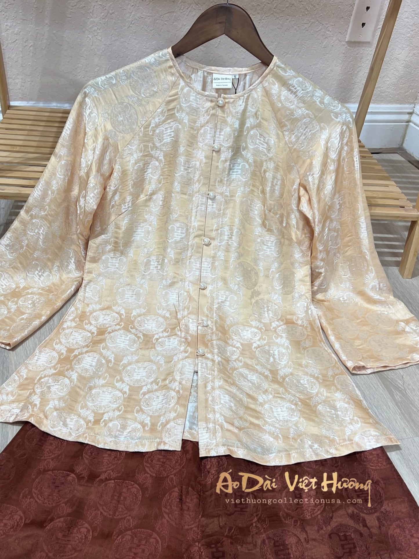 B3 - Set Bà Ba Tơ Tằm Nha Xá (kèm quần)