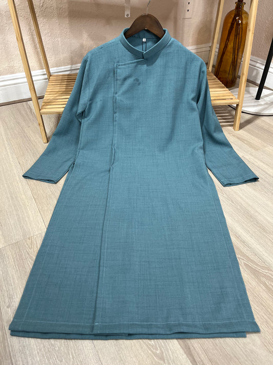 A93 - Men’s Áo Dài Stone Blue