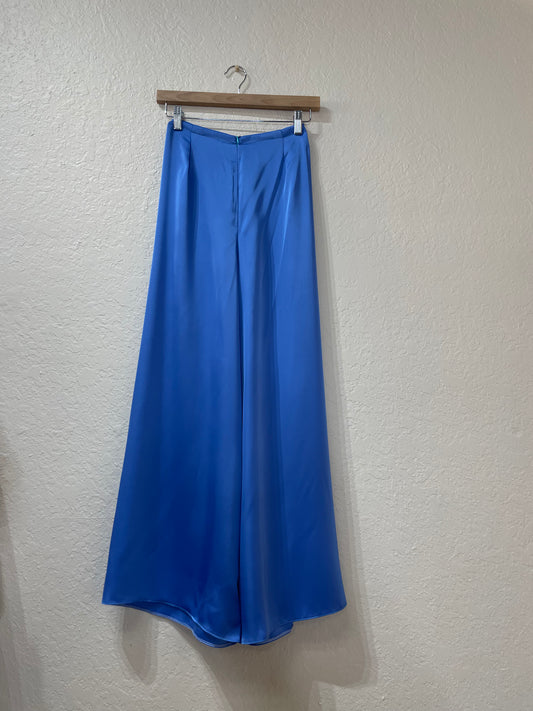 R13 - Regular Pants Blue Tô Châu Silk