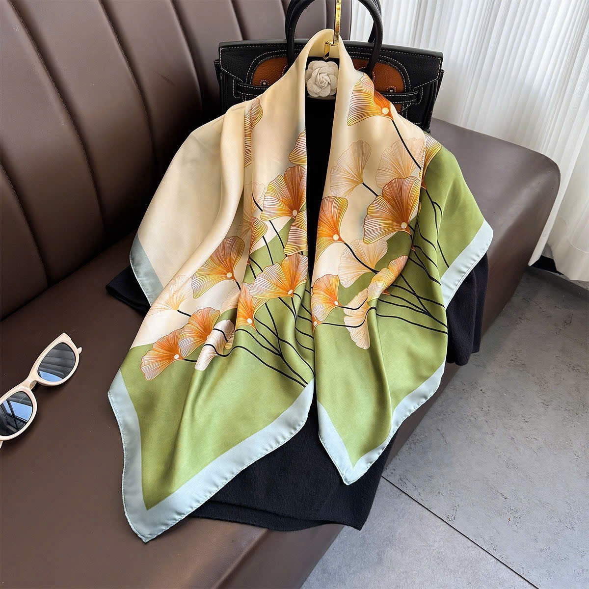 Square Silk Scarf 90x90cm