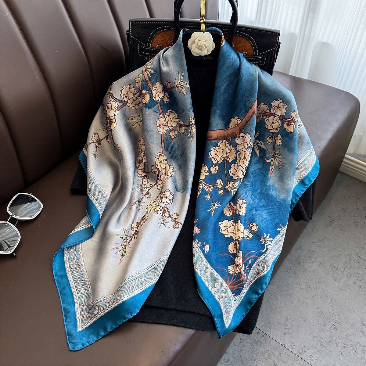 Square Silk Scarf 90x90cm