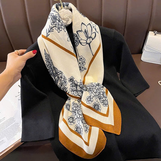 Square Silk Scarf 90x90cm