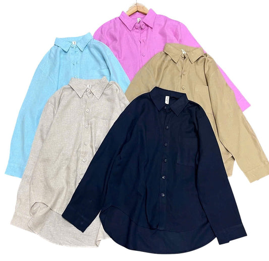 L91->95 - Blend Linen Shirt