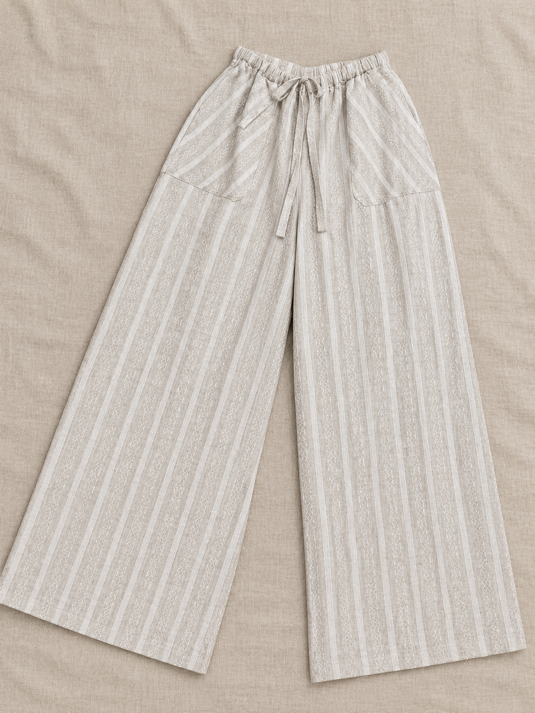 L8/12 - Quần Linen Châu Âu Thổ Cẩm