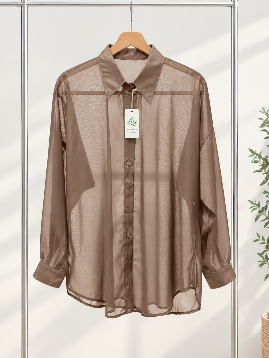 S1->11 - Áo Sơ Mi Tơ Oversize