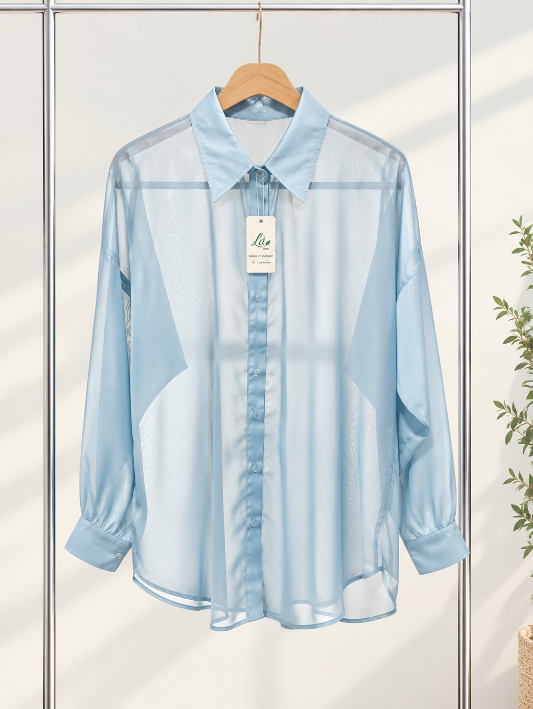 S1->11 - Áo Sơ Mi Tơ Oversize