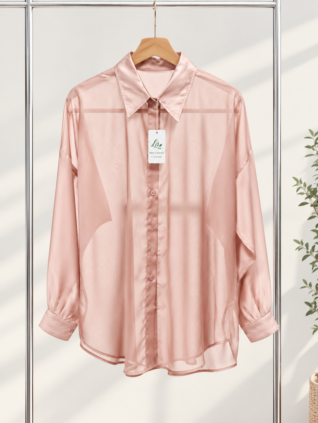 S1->11 - Áo Sơ Mi Tơ Oversize