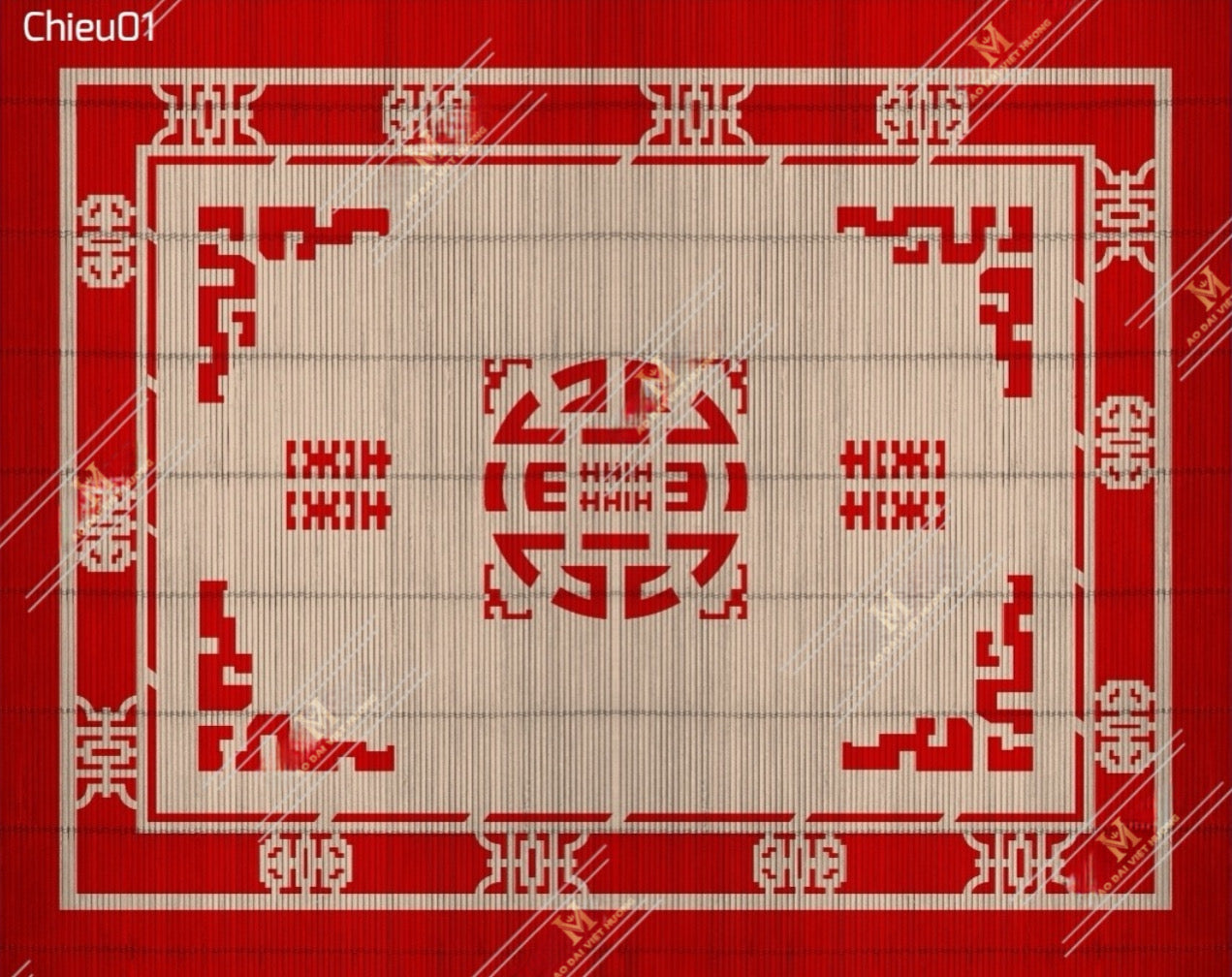 CHIEU01 - Tet Floor Mat Decor