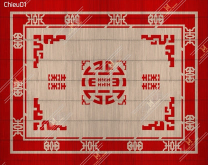 CHIEU01 - Tet Floor Mat Decor